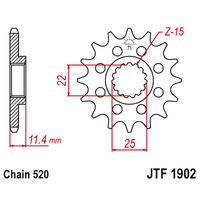 JT Front Sprocket 15T KTM Adventure R 690 790 890 Husqvarna 701 Enduro JTF1902.15