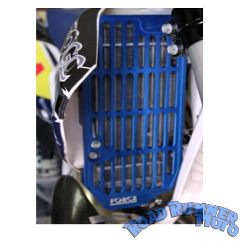 Force Accessories Radiator Guards Billet BLUE Husqvarna TC FC TE FE 2017-