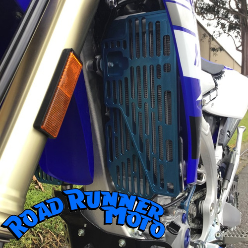 Force Accessories Radiator Guards Blue Yamaha YZ250F WR450F 2019-2022 YZ250FX WR250F 2020-2024 YZ450F 2018-2022 YZ450FX 2019-2024