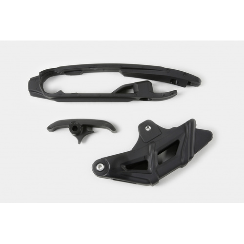 UFO Plastics KT04067-001 Chain Guide & Swingarm Slider Black for KTM SX SXF XC XCF 125 150 250 350 450 2016-2022